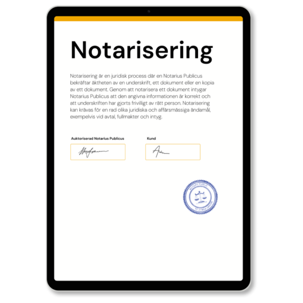 Notarization